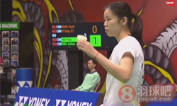 2013年香港羽毛球公开赛 蓬迪·布拉那巴硕VS 李雪芮女单1 4决赛录像