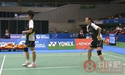 2011年日本羽毛球公开赛 包宜鑫/钟倩欣VS 藤井瑞希/垣岩令佳女双半决赛录像