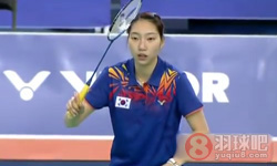 2013年韩国羽毛球公开赛 成池铉VS 蒋燕皎女单1 8决赛录像