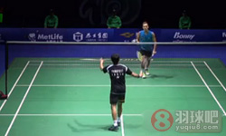 2014年中国羽毛球公开赛 马克·茨维布勒(德国)VS卡什亚普·帕鲁帕利(印度) 男单1 4决赛高清比赛录像