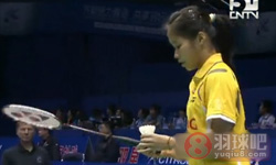 2011年苏迪曼杯羽毛球混合团体赛 拉特查诺·因达农VS 塞娜·内维尔女单资格赛录像