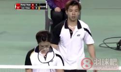 2014年亚洲羽毛球锦标赛 李晋熙/周凯华VS 张稳/夏欢混双半决赛录像