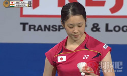2014年丹麦羽毛球公开赛 三谷美菜津(日本)VS塞娜·内维尔(印度) 女单1 8决赛高清比赛录像