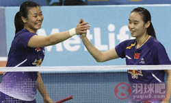 2014年韩国羽毛球公开赛 包宜鑫/汤金华VS 骆赢/骆羽女双决赛录像