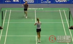 2011年中国羽毛球大师赛 蒂内·鲍恩VS 邢爱英女单1 8决赛录像