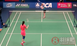 2015年印度尼西亚羽毛球公开赛 李雪芮VS 克里斯蒂·吉尔莫女单1 16决赛录像