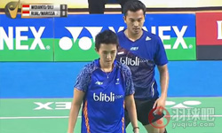 里基·维迪安托/普斯皮达·里奇·蒂莉VS 穆罕默德·雷扎/维塔·玛丽莎 ( 印度尼西亚 )2014印尼羽毛球大师赛 混双决赛羽毛球比赛高清录像。