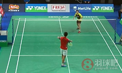 2014丹麦羽毛球公开赛 田厚威(中国)VS阮天明(越南) 男单1 8决赛高清录像