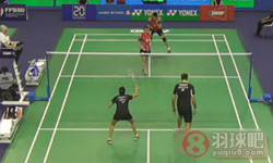 2014法国羽毛球公开赛 鲁恺 黄雅琼(中国)VS阿什维尼·蓬纳帕 弗拉基米尔·伊万诺夫(印度) 混双1 8决赛比赛录像
