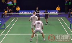 2014年香港羽毛球公开赛 早川贤一 远藤大由(日本)VS马德斯·皮勒尔·科丁 彼德森(丹麦) 男双1 16决赛录像