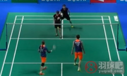 2015年世界羽联总决赛 李晋熙/周凯华VS 张楠/赵芸蕾混双小组赛录像