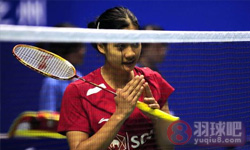 2013年中国羽毛球大师赛 蓬迪·布拉那巴硕VS 韩利女单1 4决赛录像