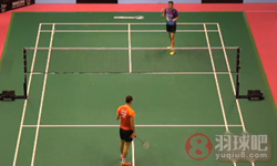 2014年澳门羽毛球公开赛 孙瑜(中国)VS阿德里安蒂·菲尔达萨里(印度尼西亚) 女单1 4决赛比赛录像