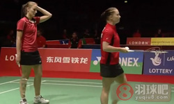 2011年世界羽毛球锦标赛 内藤真实/松尾静香VS 莱恩·丹穆凯尔·克鲁斯/马丽恩·罗布克女双1 8决赛录像