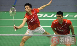 2011年中国羽毛球大师赛 蔡赟/傅海峰VS 高成炫/柳延星男单半决赛录像