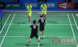 2014年世界羽联羽毛球总决赛 柴飚 洪炜(中国)VS早川贤一 远藤大由男双半决赛比赛录像