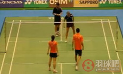 2011年日本羽毛球公开赛 麦克·福克斯/比尔吉德·迈克斯VS 洪炜/潘攀混双1 4决赛录像