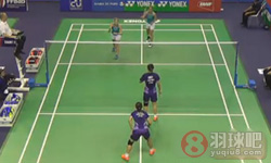 2014法国羽毛球公开赛 骆赢 骆羽(中国)VS加夫列拉·斯托伊娃 斯蒂法尼·斯托伊娃(保加利亚) 女双1 8决赛比赛录像