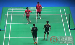 2015年全英羽毛球公开赛 远藤大由/早川贤一VS 李胜木/蔡佳欣 男双1 4决赛录像