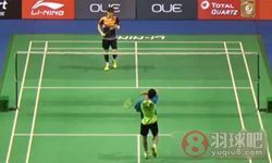2015年新加坡羽毛球公开赛 孙完虎VS 加卢西达男单1 16决赛录像