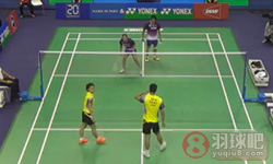 2014法国羽毛球公开赛 徐晨 马晋(中国)VS马基斯·基多 皮娅·泽巴迪娅·贝尔纳德特(印尼) 混双1 4决赛比赛录像