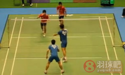 2011年日本羽毛球公开赛 高成炫/李龙大VS 川前直树/佐藤翔治男双1 8决赛录像