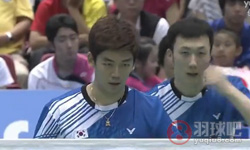 李龙大/柳延星VS 穆罕默德·阿山/亨德拉·塞蒂亚万2014日本羽毛球公开赛 男双决赛高清录像