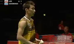 2011年世界羽毛球锦标赛 李宗伟VS 坦农萨克·森颂汶素男单资格赛录像