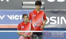 2013年韩国羽毛球公开赛 约金·费舍尔·尼尔森/克里斯汀娜·佩蒂森VS 申白喆/严惠媛混双1 8决赛录像