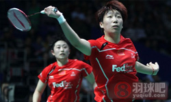 2013年中国羽毛球公开赛 于洋/王晓理VS 包宜鑫/钟倩欣女双决赛录像