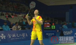 2012年中国羽毛球公开赛 李雪芮VS 布桑兰·恩布鲁庞女单1 8决赛录像