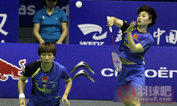 2012年尤伯杯羽毛球锦标赛 于洋/王晓理VS 金旼贞/河贞恩女双决赛录像