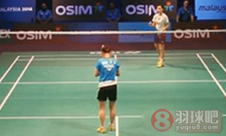 2013年世界羽联总决赛 李雪芮VS 裴延姝女单半决赛录像