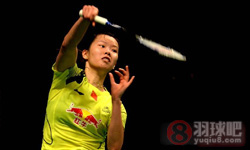 2014年印度尼西亚羽毛球公开赛 李雪芮VS 妮查恩·金达蓬女单半决赛高清比赛录像