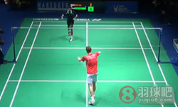 2014年瑞士羽毛球公开赛 维克托·阿萨尔森VS 拉吉夫·欧斯夫男单1 4决赛录像