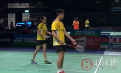 苏吉特·普拉帕卡莫/莎拉丽·桑松卡姆VS 陈炳顺/赖沛君 (马来西亚)2014澳大利亚羽毛球公开赛 混双1 4决赛高清比赛录像