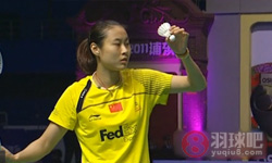 2011年中国羽毛球公开赛 王仪涵VS 汪鑫女单决赛高清录像