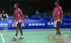 2012年汤姆斯杯羽毛球赛 吴伟申/林钦华VS 维耶再纳特/玛列卡男双资格赛录像