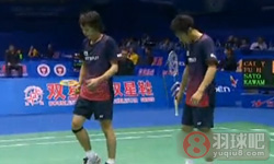 2011年苏迪曼杯羽毛球混合团体赛 蔡赟/傅海峰VS 佐藤翔治/川前直树男双资格赛录像