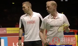 2011年世界羽毛球锦标赛 彼德森/乔纳斯·拉斯姆森VS 阿尔文·尤利安托·钱德拉/亨德拉·阿普利达·古纳万男双1 8决赛录像