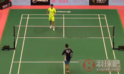 2014年澳门羽毛球公开赛 薛松(中国)VS许仁豪(台北) 男单1 8决赛高球比赛录像