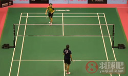 2014年澳门羽毛球公开赛 李文珊VS 白骁马女单资格赛录像