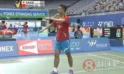 王睁茗VS 坂井一将2014台北羽毛球公开赛 男单1 4决赛高清录像