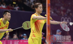 2012年奥运会羽毛球比赛 徐晨 马晋(中国)VS通托维·阿马德 利利亚纳·纳西尔(印度尼西亚)  混双半决赛高清录像