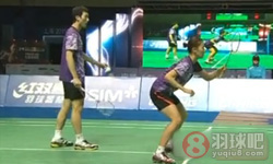 2012年中国羽毛球公开赛 徐晨 马晋（中国）VS 柳延星 张艺娜（韩国） 混双半决赛录像