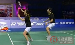 2011年中国羽毛球公开赛 张楠/赵芸蕾VS 约金·费舍尔·尼尔森  克里斯汀娜·佩蒂森混双决赛高清录像