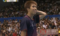 2011年日本羽毛球公开赛 李宗伟VS 田儿贤一男单1 4决赛录像