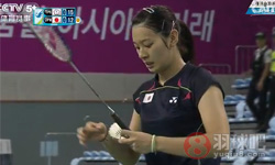 戴资颖(中华台北)VS高桥沙也加(日本) 2014亚运会羽毛球单项 女单资格赛高清录像