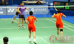 2013年亚洲羽毛球锦标赛 于洋 王晓理(中国)VS高爱罗 柳海媛(韩国) 女双半决赛录像