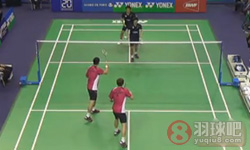 2014法国羽毛球公开赛 李胜木 蔡佳欣(中华台北)VS远藤大由 早川贤一(日本) 男双半决赛比赛录像